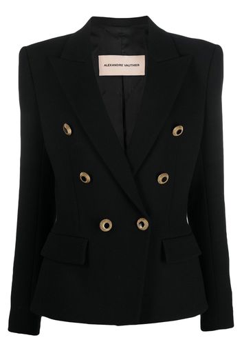 Alexandre Vauthier double-breasted tailored blazer - Nero