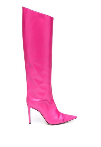 Alexandre Vauthier pointed-toe knee-length 115mm boots - Rosa