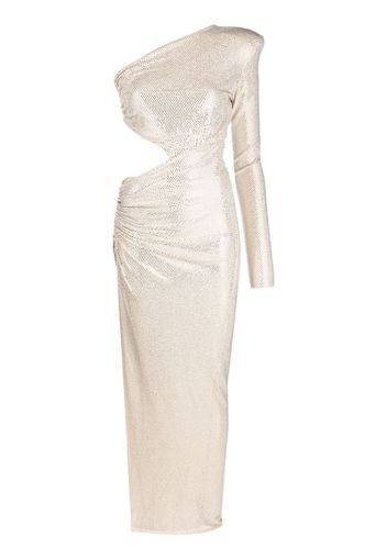 Alexandre Vauthier embellished asymmetric gown - Toni neutri