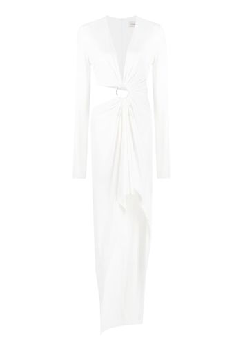 Alexandre Vauthier cut-out maxi dress - Bianco