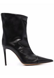 Alexandre Vauthier pointed ankle boots - Nero