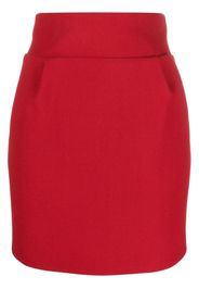 Alexandre Vauthier Gonna a vita alta - Rosso