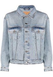 Alexandre Vauthier Giacca denim con decorazione - Blu