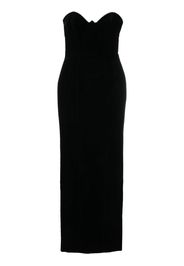 Alexandre Vauthier off-shoulder maxi dress - Nero