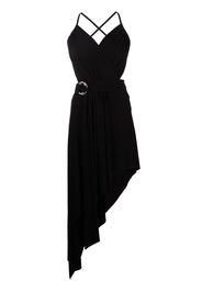 Alexandre Vauthier asymmetric draped dress - Nero