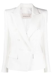 Alexandre Vauthier double-breasted peak lapel blazer - Bianco