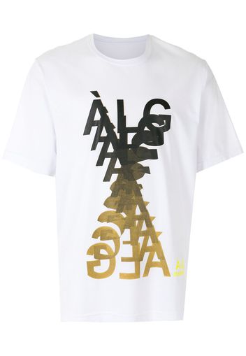 Àlg T-shirt oversize Prog - Bianco