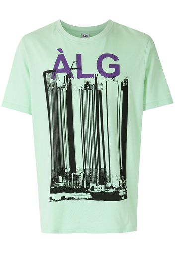 Àlg T-shirt Basic Prédios Sol - Verde