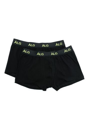 Àlg Set due boxer con logo - Nero