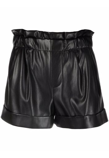 Alice+Olivia Reagan paperbag-waist shorts - Nero