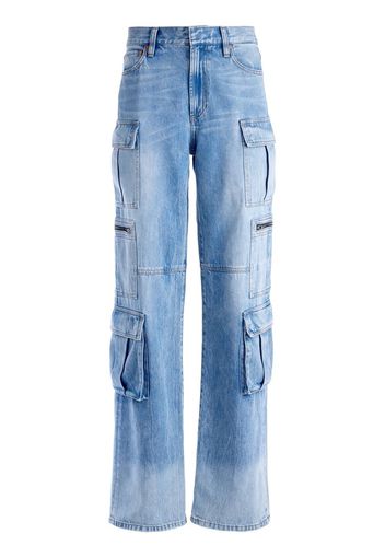 alice + olivia Jeans cargo - Blu