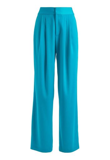 alice + olivia Atia wide-leg pleated pants - Blu