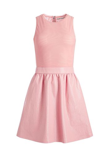 alice + olivia Chara sleeveless crewneck minidress - Rosa