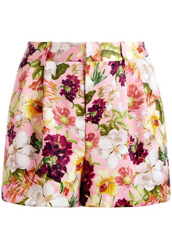 alice + olivia Shorts a fiori Conry - Rosa
