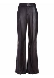 Alice+Olivia Dylan high-waisted wide trousers - Nero