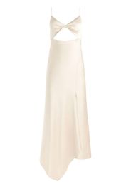 Alice+Olivia Harmony twist midi dress - Toni neutri