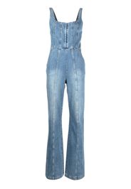 alice + olivia Chels corset-style jumpsuit - Blu