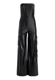 alice + olivia Lavera strapless wide-leg jumpsuit - Nero