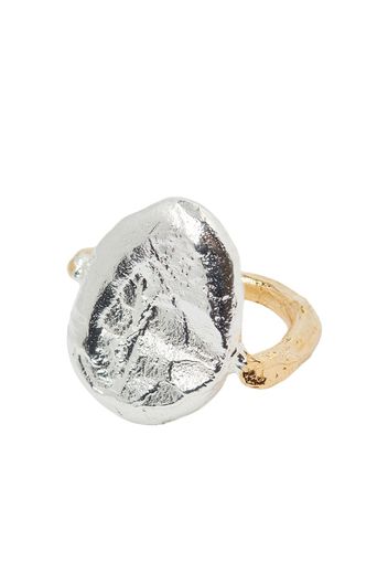 Alighieri The Symbol Unknown two-tone ring - Argento