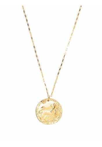 Alighieri Il Leone medallion necklace - Oro