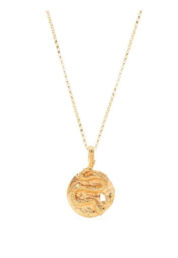 Alighieri The Medusa Medallion necklace - Oro