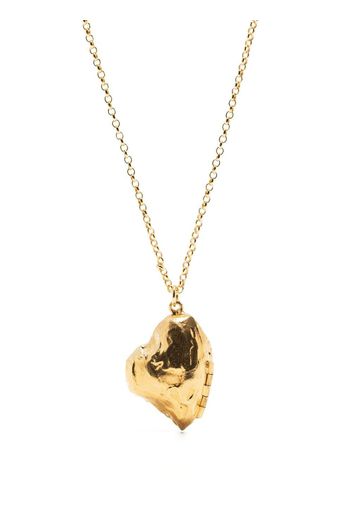 Alighieri The Flame of Desire Locket necklace - Oro