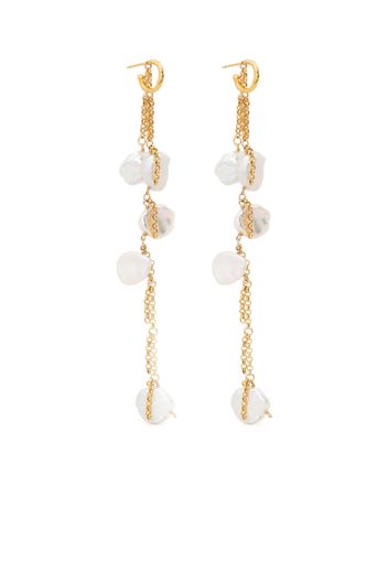 Alighieri The Deluge drop earrings - Oro