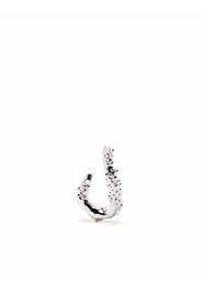 Alighieri The Rocky Terrain hoop earring - Argento