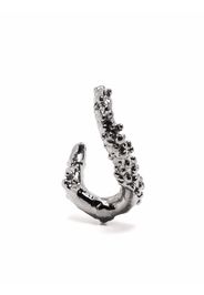 Alighieri The Rocky Terrain hoop earring - Argento