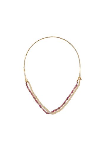 9kt yellow gold Princess necklace