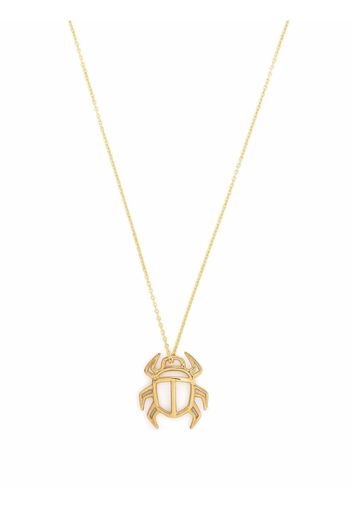 Aliita 9kt yellow gold scarab pendant necklace - Oro