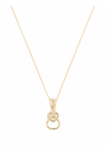 Aliita guitar-charm necklace - Oro