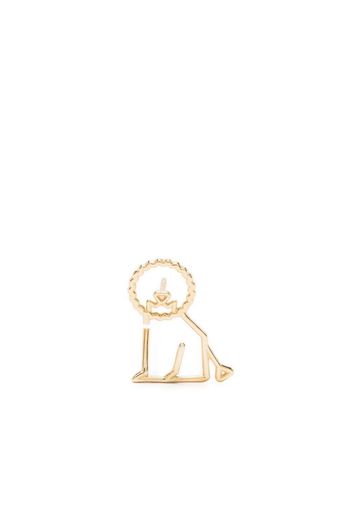 Aliita 9kt yellow gold Leon earring - Oro