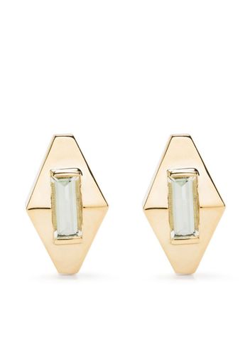 Aliita 9kt yellow gold Deco Rombo earrings - Oro