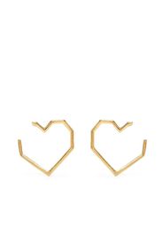 Aliita 14kt yellow gold Corazón earrings - Oro