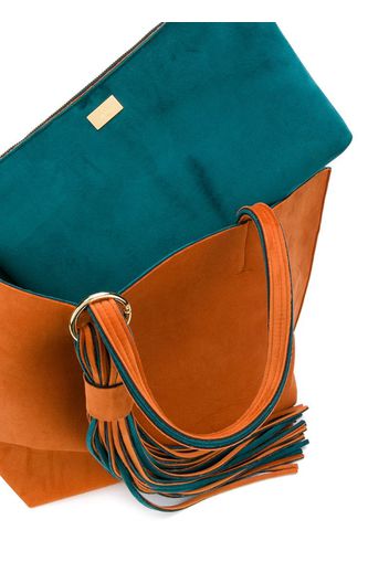 Borsa tote con nappa