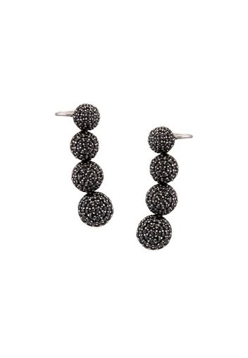 'Marina' diamond cuff earrings