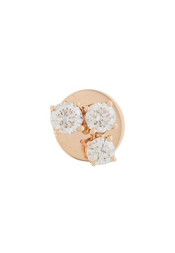 Ear cuff EVA in oro rosa 18kt con diamante