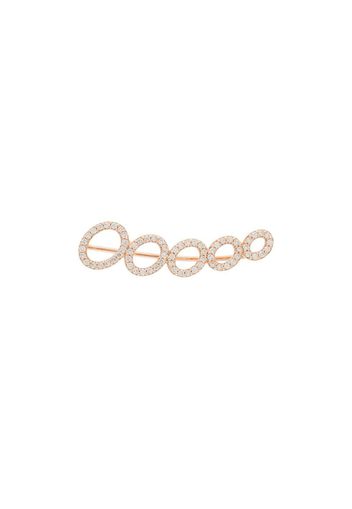 Ear cuff CLOUD in oro rosa 18kt con diamante