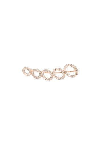 Ear cuff CLOUD in oro rosa 18kt con diamante