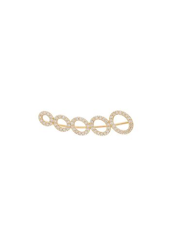 Ear cuff CLOUD in oro giallo 18kt con diamante