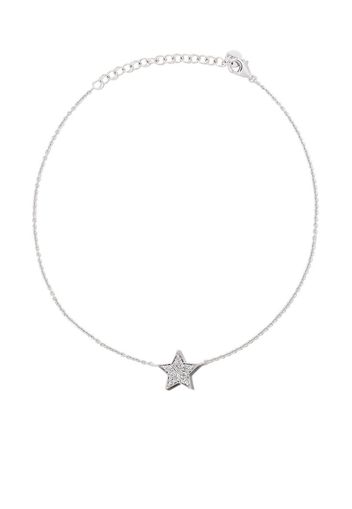 18kt white gold STASIA diamond anklet