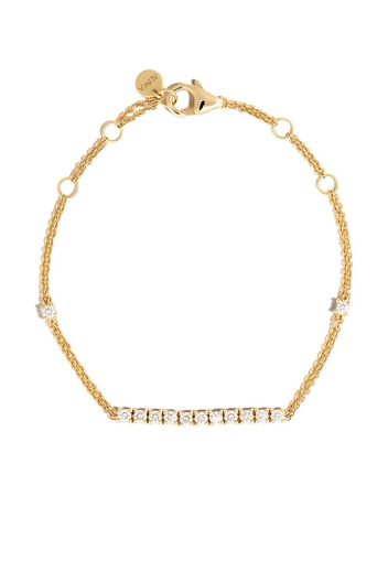 18kt yellow gold RIVIERA diamond bracelet