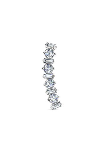 Alinka 18kt white gold Amalfi diamond ear cuff - Argento