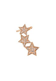 'Stasia' diamond triple star ear cuff