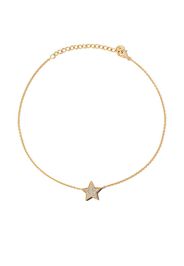 18kt yellow gold STASIA diamond anklet