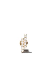 18kt yellow gold MALA diamond stud earring