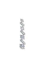 Alinka 18kt white gold ANA diamond left ear cuff - Argento