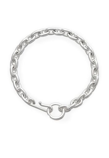 All Blues silver chain-link necklace - Argento