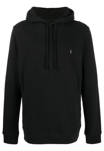 drawstring long-sleeve hoodie